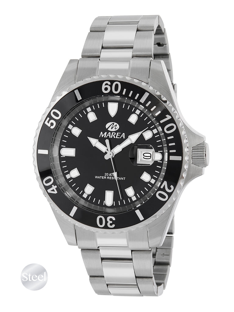Marea Mens Steel Watch