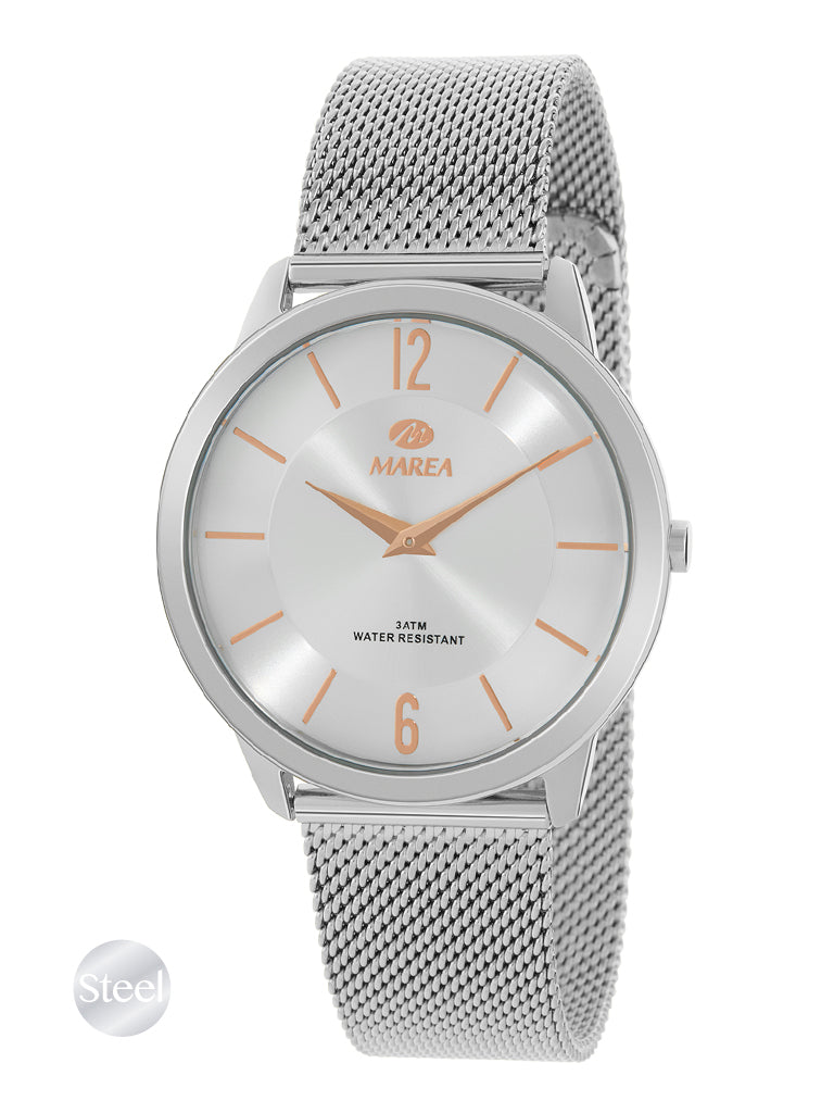 Marea Mens Steel Watch