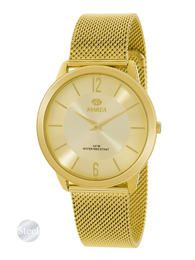 Marea Mens Steel Watch