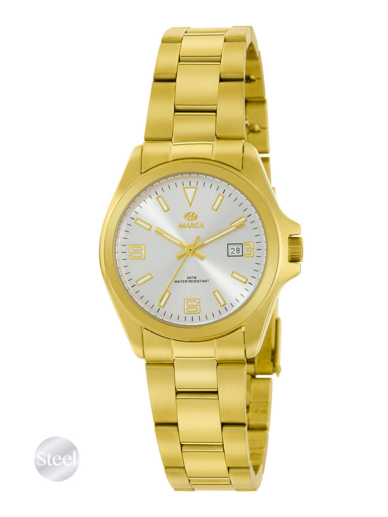 Marea Ladies Steel Watch