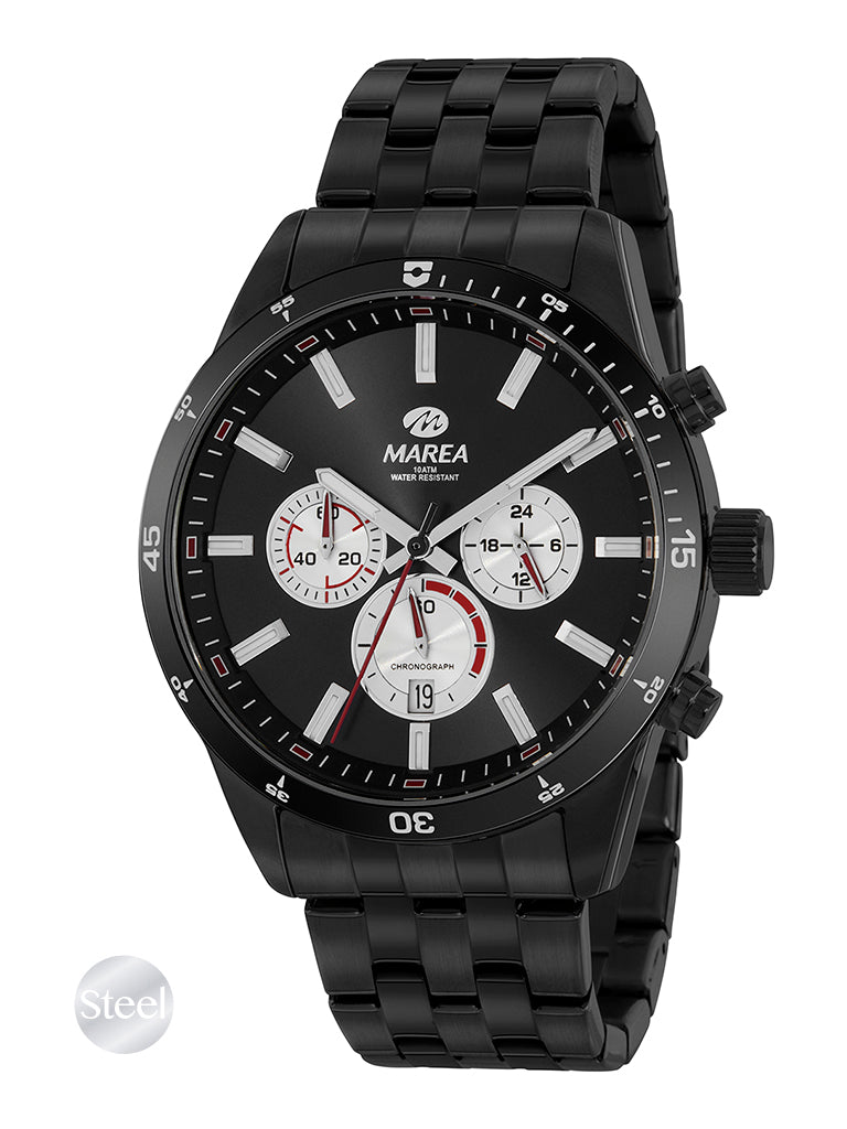 Marea Mens Steel Watch