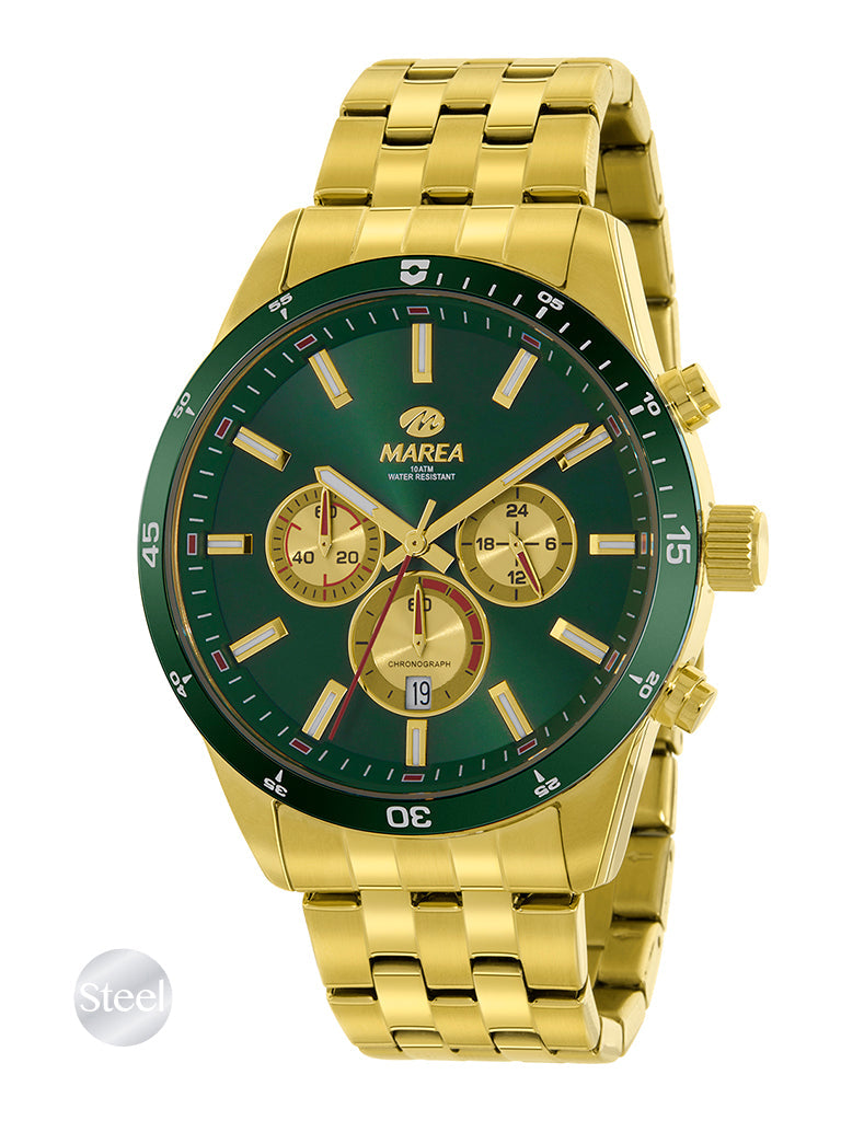 Marea Mens Steel Watch