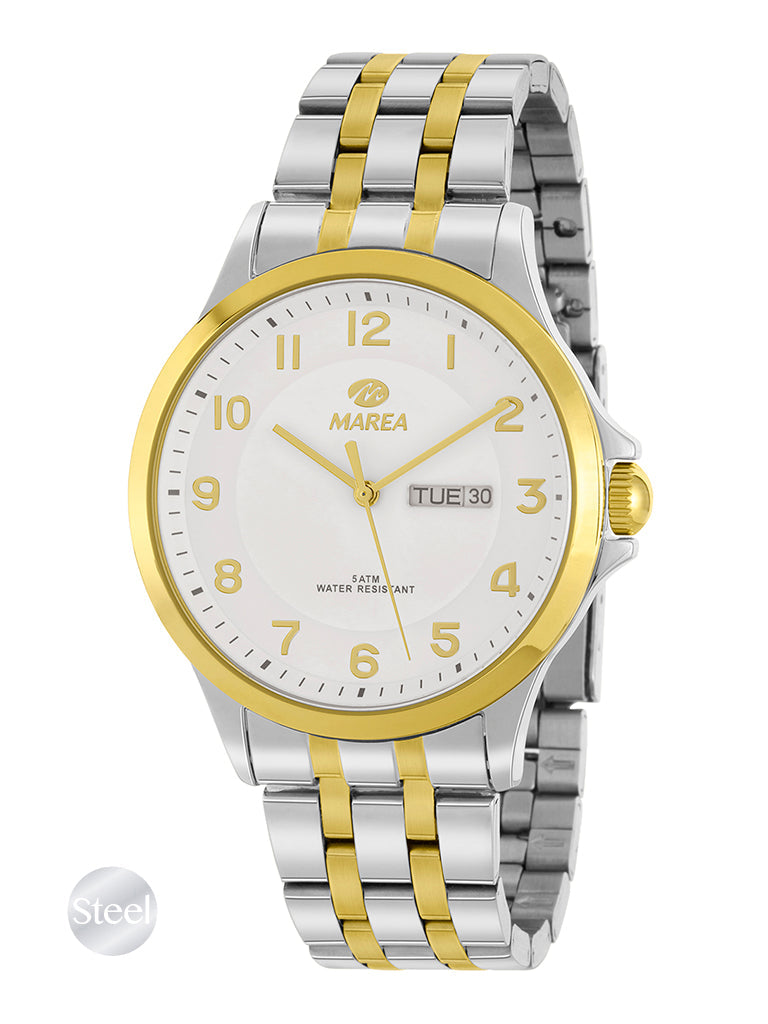 Marea Mens Steel Watch