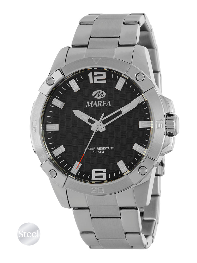 Marea Mens Steel Watch
