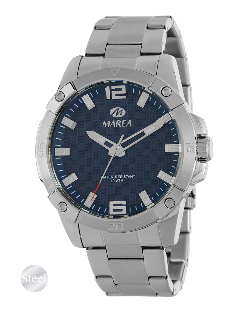 Marea Mens Steel Watch