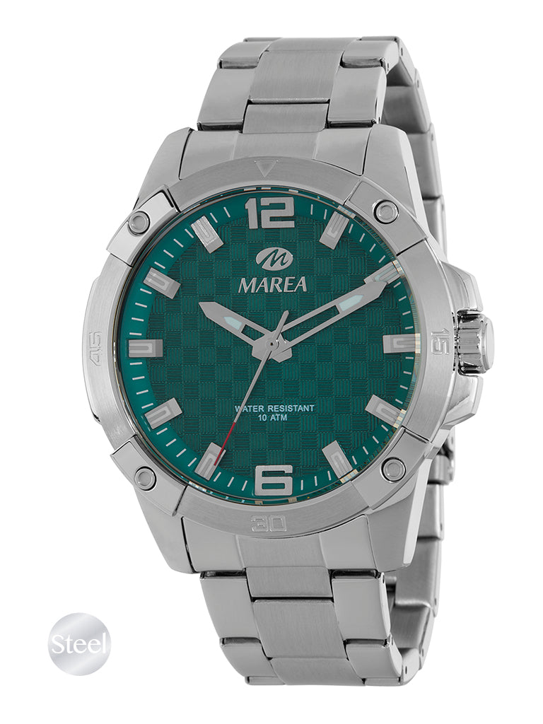 Marea Mens Steel Watch