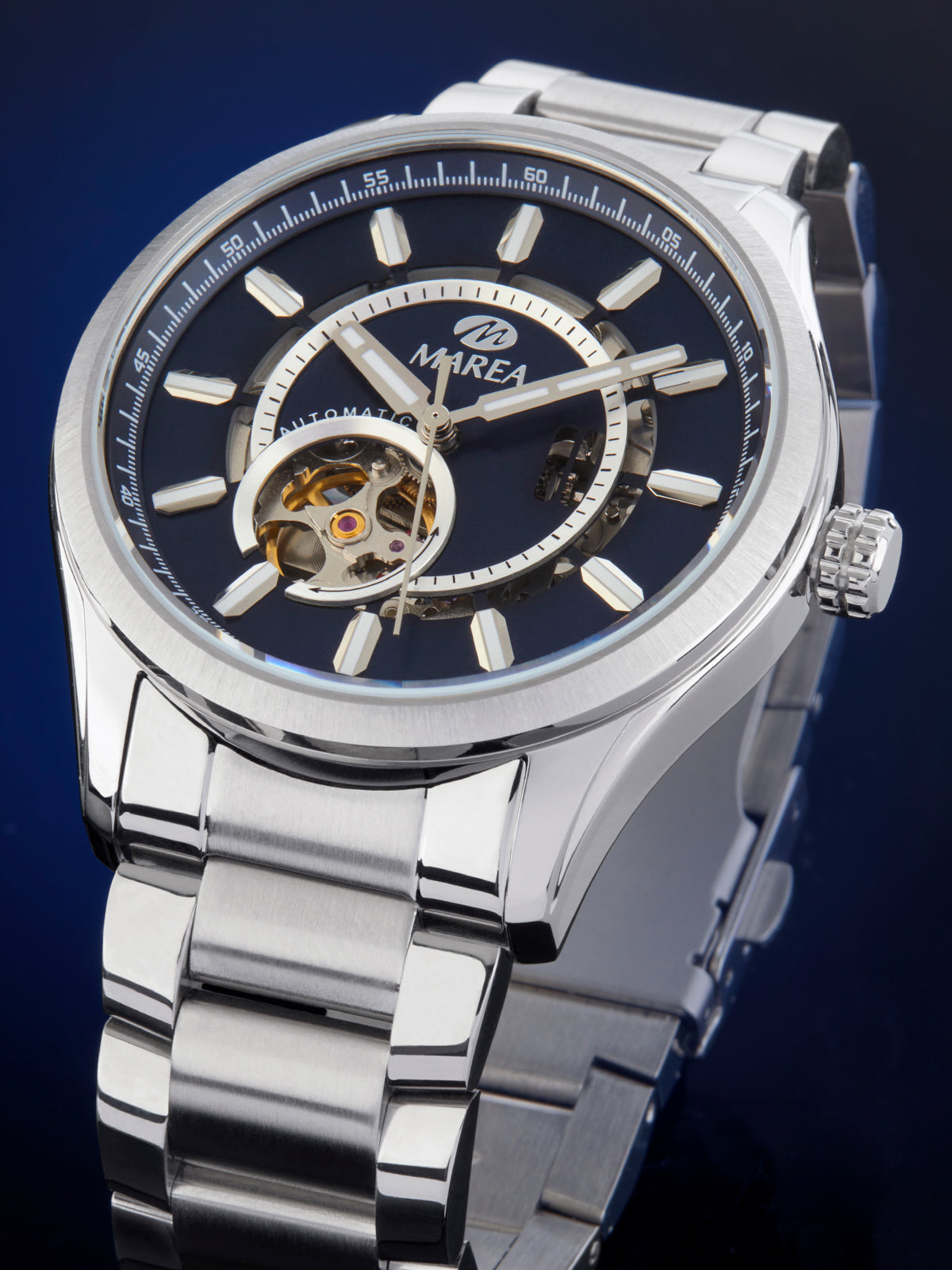 Marea Mens Steel Watch